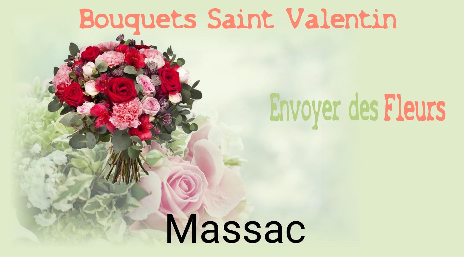 Roses de Saint-Valentin livrées à Massac